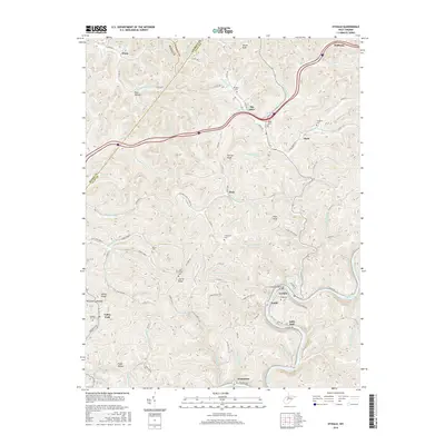 2016 Map of Ivydale, 2016 Print