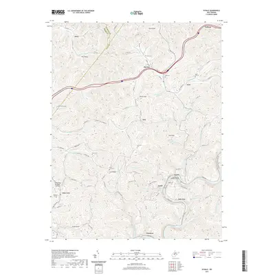 2019 Map of Ivydale, 2019 Print