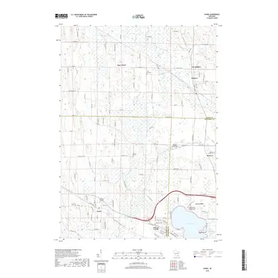 2018 Map of Ixonia, 2018 Print