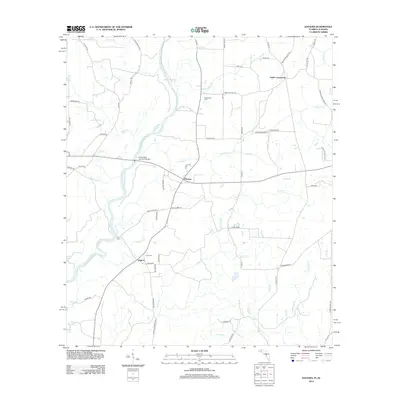2012 Map of Izagora, 2012 Print
