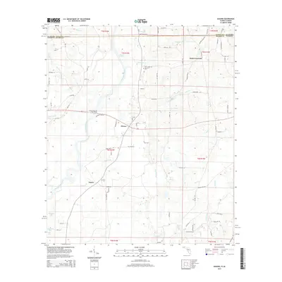 2015 Map of Izagora, 2015 Print