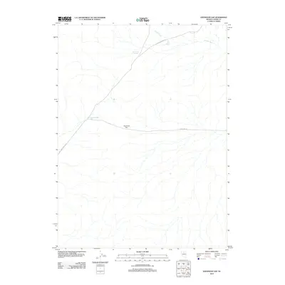 2012 Map of Izzenhood Gap, 2012 Print