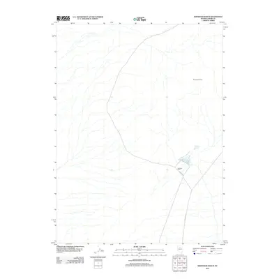 2012 Map of Izzenhood Ranch, 2012 Print