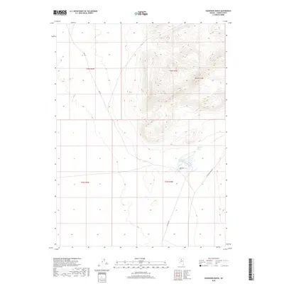 2018 Map of Izzenhood Ranch, 2018 Print