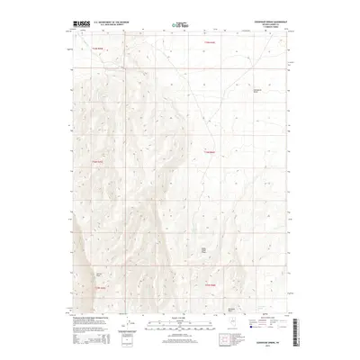 2014 Map of Izzenhood Spring, 2014 Print