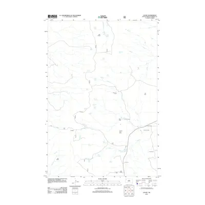 2012 Map of J B Hill, 2012 Print