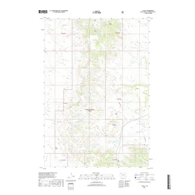 2017 Map of J B Hill, 2017 Print