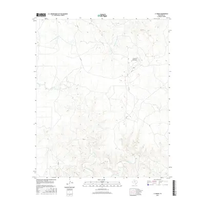 2016 Map of J Y Ranch, 2016 Print