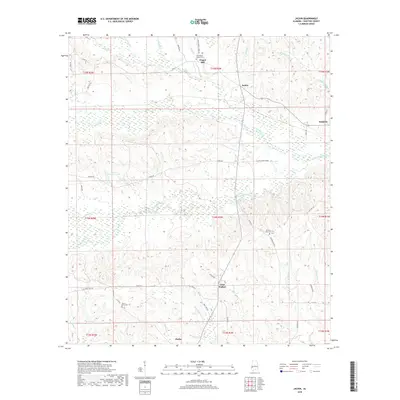 2018 Map of Jachin, 2018 Print