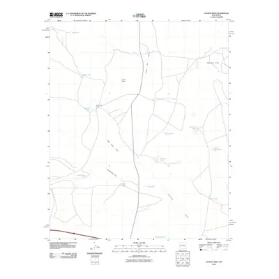 2010 Map of Jacinto Mesa, 2010 Print