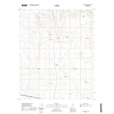2020 Map of Jacinto Mesa, 2020 Print
