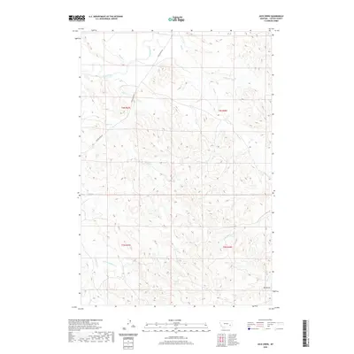 2020 Map of Jack Creek, 2020 Print