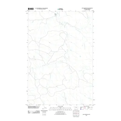 2011 Map of Jack Creek NW, 2011 Print