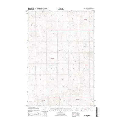 2014 Map of Jack Creek NW, 2014 Print