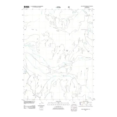 2011 Map of Jack Creek Ranch, 2011 Print
