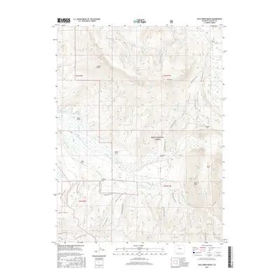 2016 Map of Jack Creek Ranch, 2016 Print