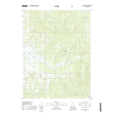 2019 Map of Jack Creek Ranch, 2019 Print