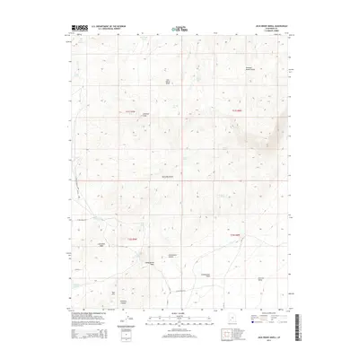 2014 Map of Jack Henry Knoll, 2014 Print
