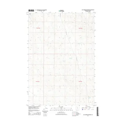 2015 Map of Jack Horner Reservoir, 2015 Print