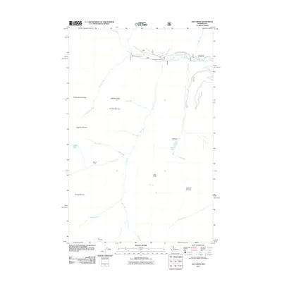 2011 Map of Jack Ridge, 2011 Print
