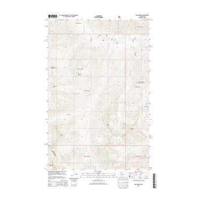 2014 Map of Jack Ridge, 2014 Print