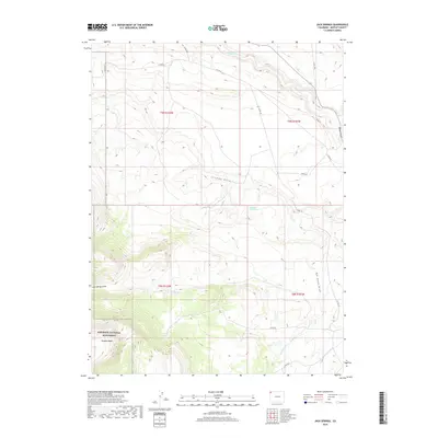 2019 Map of Jack Springs, 2019 Print