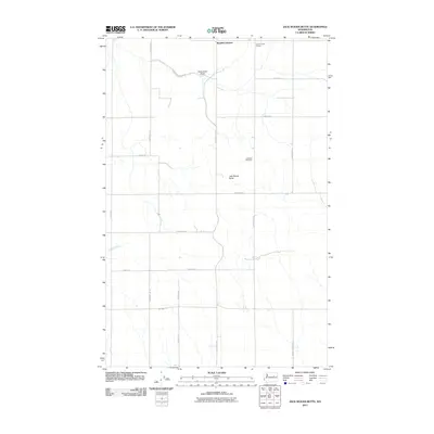 2011 Map of Jack Woods Butte, 2011 Print