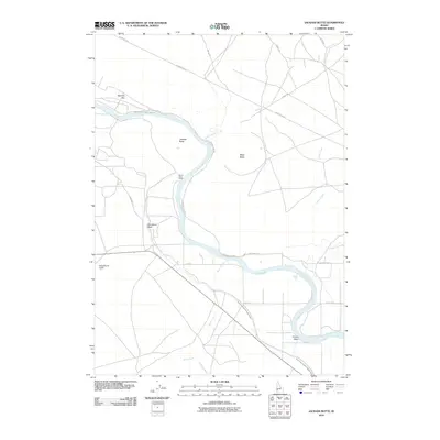 2010 Map of Jackass Butte, 2010 Print