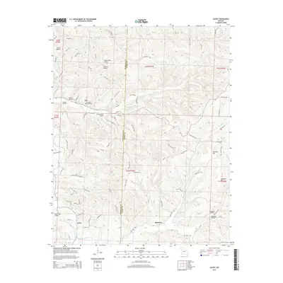 2015 Map of Jacket, 2015 Print