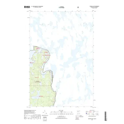 2019 Map of Jackfish Lake, 2019 Print