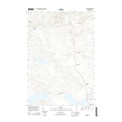 2014 Map of Jackman, 2014 Print