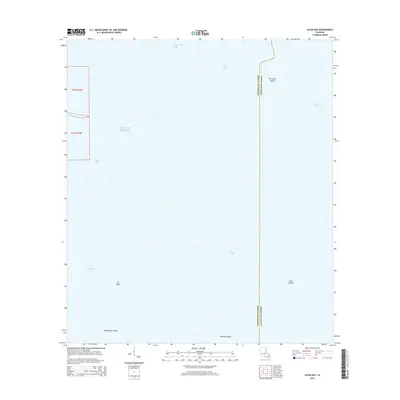 2015 Map of Jacko Bay, 2015 Print