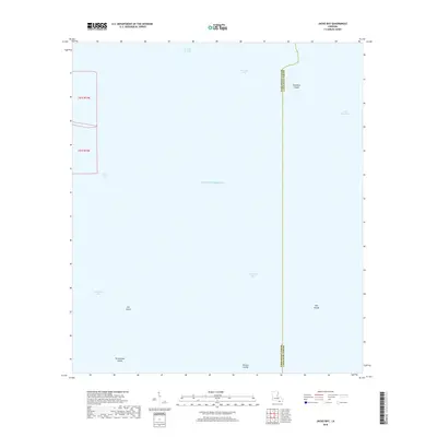 2018 Map of Jacko Bay, 2018 Print