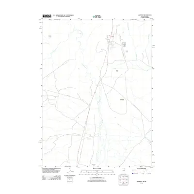 2012 Map of Jackpot, 2012 Print