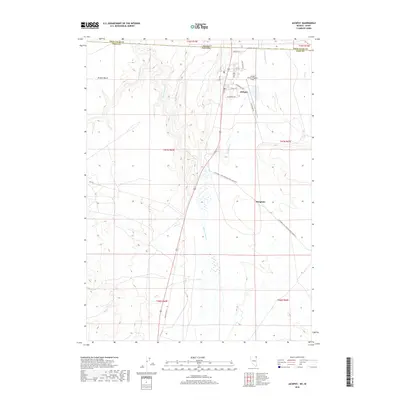 2018 Map of Jackpot, 2018 Print