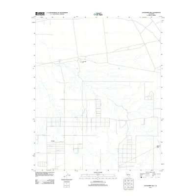 2012 Map of Jackrabbit Hill, 2012 Print