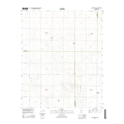 2015 Map of Jackrabbit Hill, 2015 Print