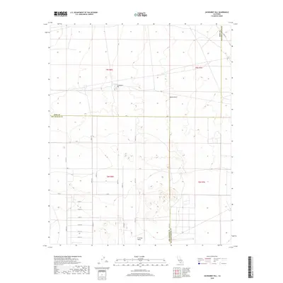 2018 Map of Jackrabbit Hill, 2018 Print
