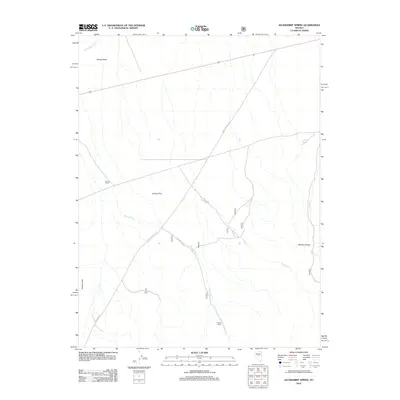 2012 Map of Jackrabbit Spring, 2012 Print