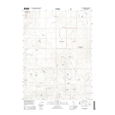 2015 Map of Jacks Backbone, 2015 Print