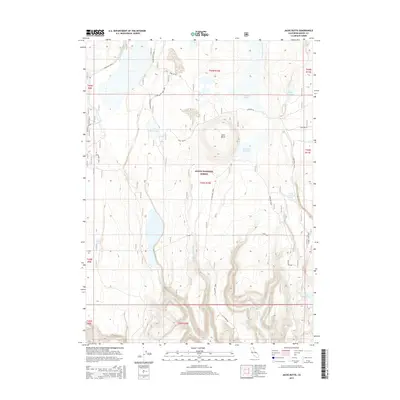 2015 Map of Jacks Butte, 2015 Print