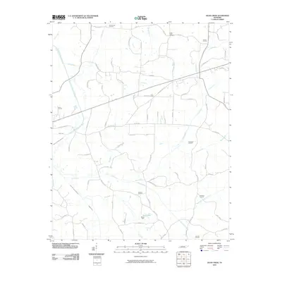 2010 Map of Jacks Creek, 2010 Print