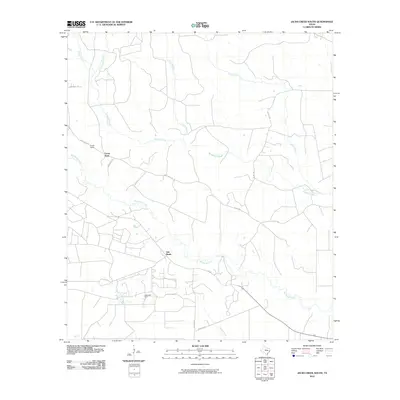 2010 Map of Jacks Creek South, 2010 Print