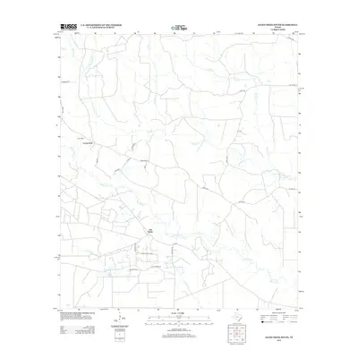 2013 Map of Jacks Creek South, 2013 Print