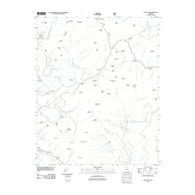 2011 Map of Jacks Gap, 2011 Print