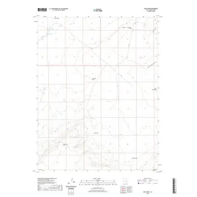 2020 Map of Jacks Knob, 2020 Print