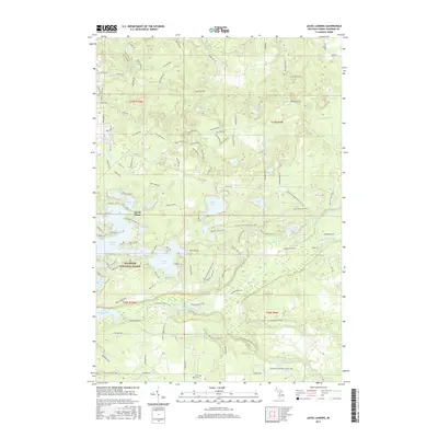 2017 Map of Jacks Landing, 2017 Print