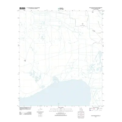 2012 Map of Jacks Point Island, 2012 Print