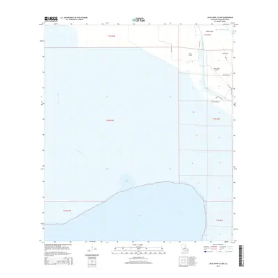 2015 Map of Jacks Point Island, 2015 Print