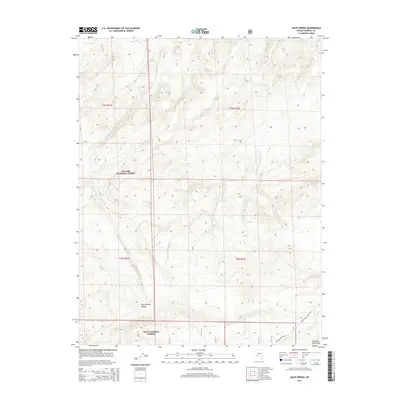 2014 Map of Jacks Spring, 2014 Print